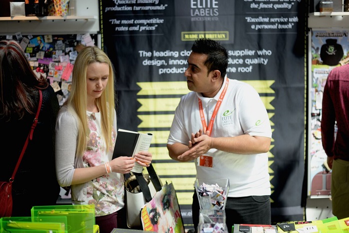 Elite Labels at Meet the Manufacturer event. © Make it British 